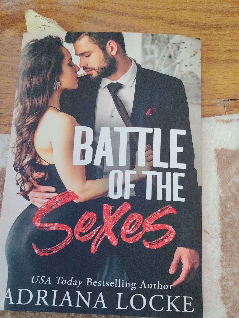 Battle of the Sexes by Adriana Locke - Black & Red Romance Novel